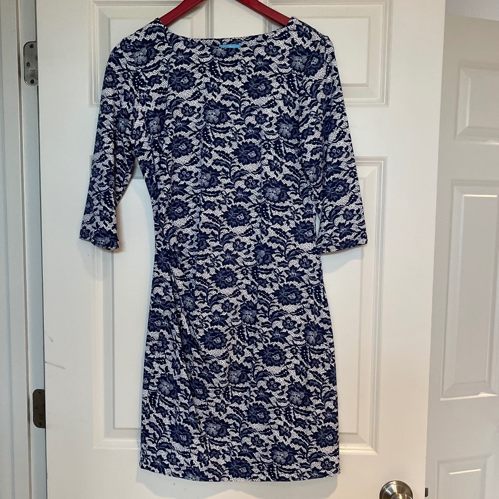 J McLaughlin blue dress M